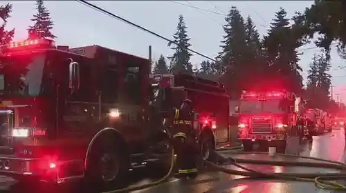 North Seattle House Fire Damage December 28, 2024