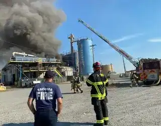 Critical Fires in Tacoma Tideflats