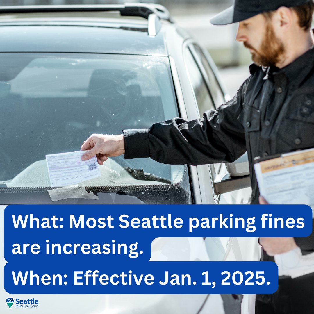 Seattle Parking Fines Increased: What Drivers Need to Know in 2025
